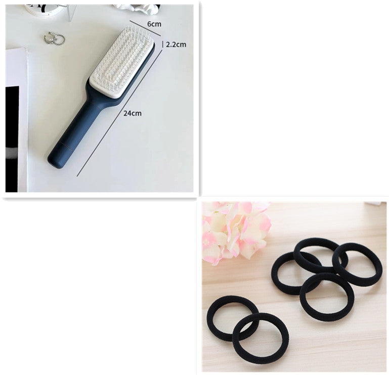 GlowGlide™ Self-Cleaning Pro - Anti-Static Massage Brush.